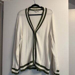 We Wore What Button Up V-Neck Cardigan